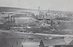 Eureka Consolidated smelter, ca. 1880