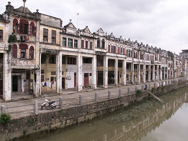 Dixi Road in Chikan, Kaiping