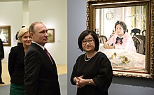 Valentin Serov's exhibition of works, 2016 Exhibition devoted to the 150-th anniversary of Valentin Serov 09.jpg