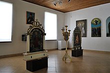 Exposition of icons in Šariš Museum Bardejov 01.jpg