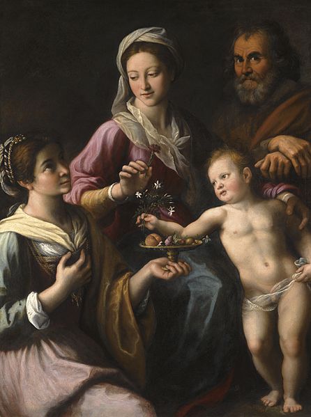 File:Fabrizio Santafede - The Holy Family with Saint Dorothea.jpg