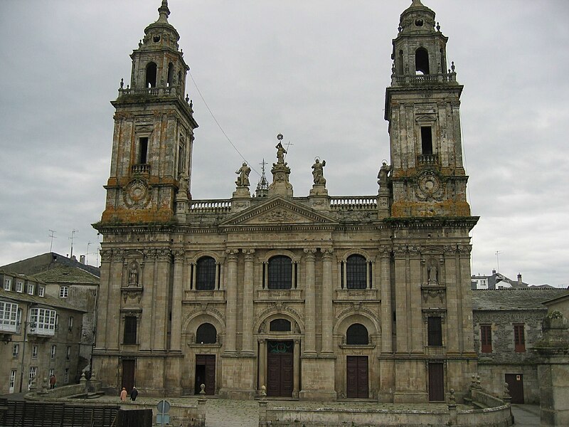 File:Fachada da Catedral de Lugo.jpg