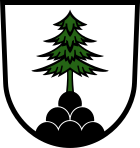 Wappen del cümü de Fichtenberg
