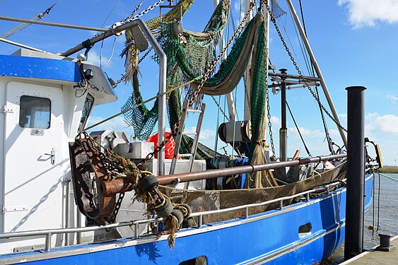 Fishing boat in Wremen, Germany