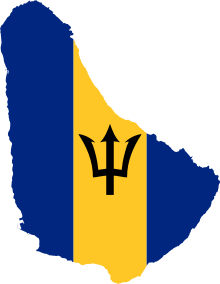 Flag-map of Barbados.svg