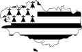 Flag map of Brittany (Bretagne).svg