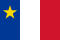 Vlag van Acadia.svg