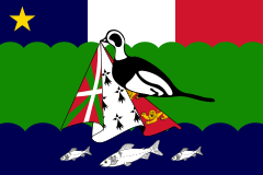 Flag of Miquelon-Langlade