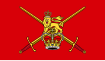 Bandeira do Exército Britânico.