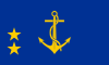 Flag of vice admiral of VM (East Germany).svg