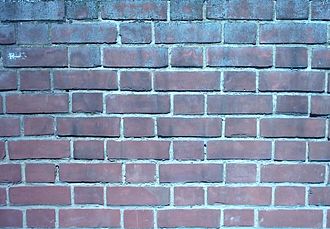 A brick wall built using Flemish bond Flemish Bond.jpg