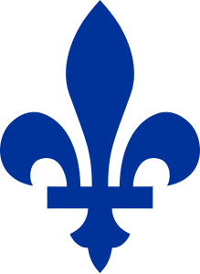 Par Gouvernement du Québec — Cette image vectorielle contient des éléments, éventuellement modifiés, qui ont été extraits de :  Flag of Quebec.svg., Domaine public, 