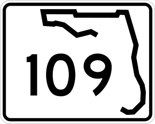 <span class="mw-page-title-main">Florida State Road 109</span> State highway in Florida, United States