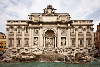 Trevi Fountain Fountain in Rome, Italy