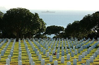 Fort Rosecrans National Cemetery Historic veterans cemetery in San Diego, California