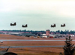 <span class="mw-page-title-main">Gray Army Airfield</span> Military airfield located within Joint Base Lewis-McChord