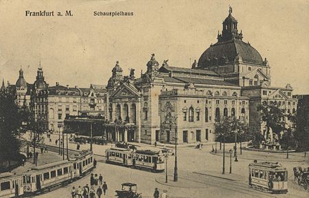 Frankfurt Altes Schauspielhaus 1914