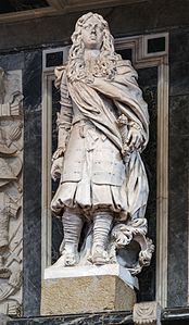 Frari (Venise) nef droite - Statue d'Almerico d'Este.jpg