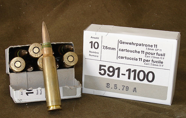 Swiss Army issue 10-round GP 11 pack