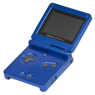 <span class="mw-page-title-main">Game Boy Advance SP</span> Handheld game console by Nintendo