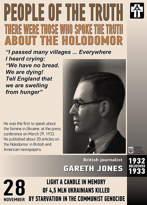 Commemorative propaganda poster for the annual Holodomor Remembrance Day, held on 28 November (2015)