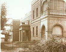 Geelong Hospital in 1921. Geelong Hospital main entrance1921.jpg