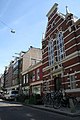 Sinangoga v ulici Gerard Doustraat v Amsterdamu, Nizozemska.