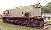 Ghana Railways 1670 in Kumasi showing AAR couplings and air brakes