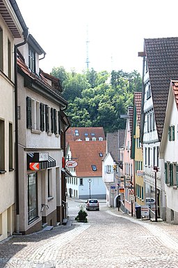 Hohe Straße in Giengen an der Brenz