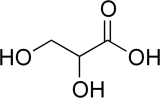 <span class="mw-page-title-main">Glyceric acid</span> Chemical compound