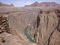 Il Grand Canyon con il fiume Colorado