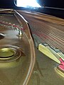 Grand piano string - Wood & Steel, at piano shop Steinway Pianos of Calgary