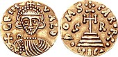 Solidus of Grimoald III Grimoald III solidus 74000878.jpg