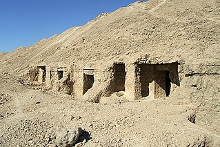 El Hawawish Ancient necropolis in Egypt