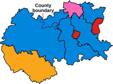 HerefordshireAndWorcestershireParliamentaryConstituency2005Results.svg