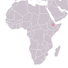 Herto, Ethiopia ; Homo sapiens idaltu 1997 discovery map.png