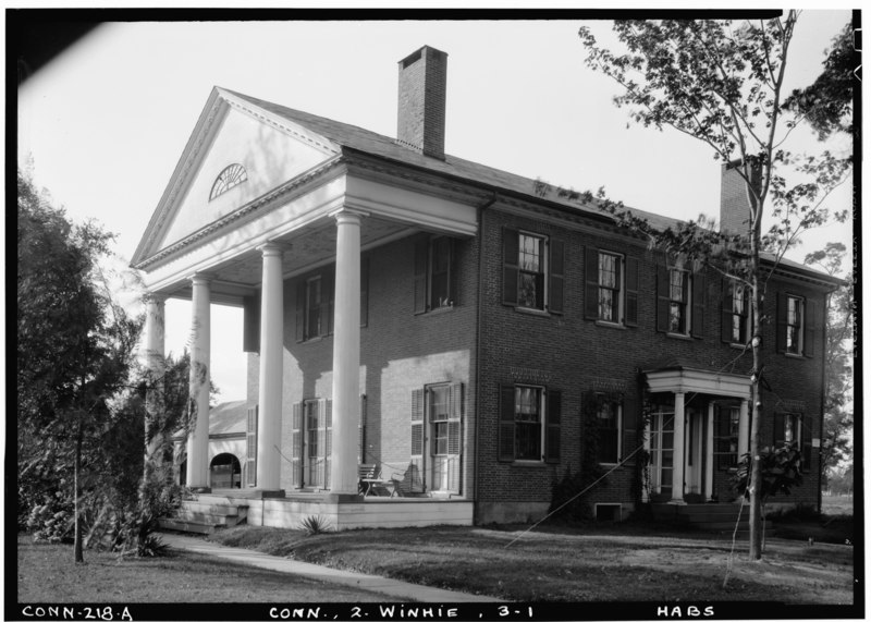 File:Historic American Buildings Survey (Fed.) Stanley P. Mixon, Photographer Sept 16, 1940 (A) EXTERIOR, GENERAL VIEW OF HOUSE FROM SOUTH EAST. - Woods House, East Windsor Hill, HABS CONN,2-WINHIE,3-1.tif