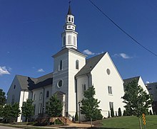 Holy Trinity Anglican Church, an ANCA church built in 2015 in Raleigh, North Carolina Holy Trinity Church, Raleigh, NC (27224707477).jpg