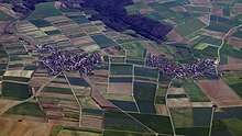 Luftbild von Hundheim und Steinbach
