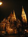 Szeged dome at night 6