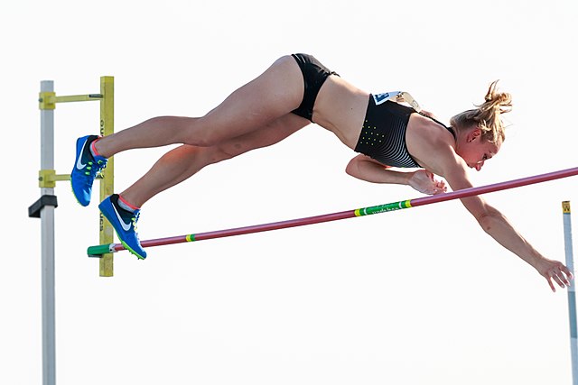 Romana Maláčová jumping