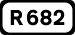 R682 road shield))