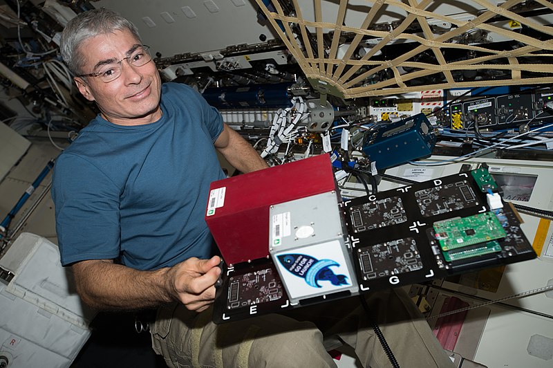 File:ISS-53 Mark Vande Hei works inside the Destiny lab.jpg