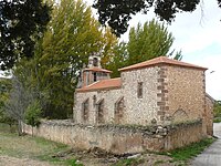 Iglesia de Valderromán, desde el sur.