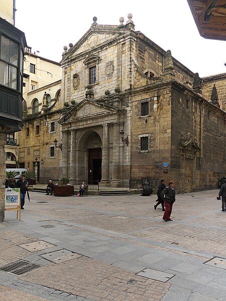 File:Iglesia de los Santos Juanes (Bilbao). Portada.jpg