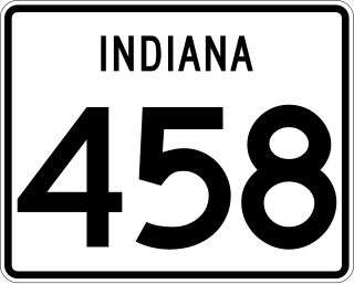 <span class="mw-page-title-main">Indiana State Road 458</span> State highway in Indiana, United States