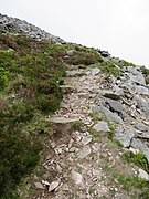Inside the Celtic Iron Age hillfort of Tre'r Ceiri, Gwynedd Wales, with its 150 houses; finest in Europe 03.jpg