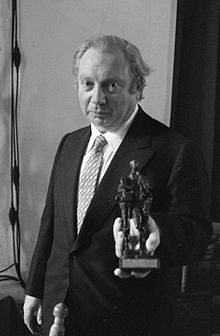 Isaac Stern with the Edison in 1971