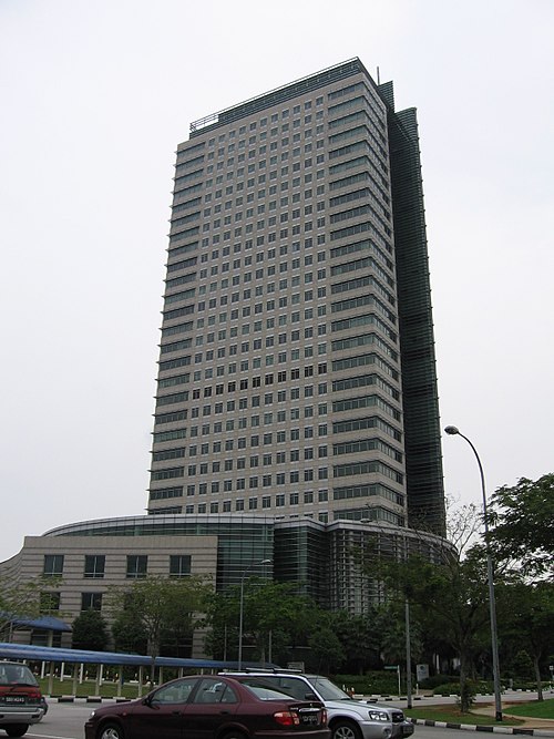 The JTC Summit, the present headquarters of JTC Corporation (formerly the Jurong Town Corporation). Andrew Kuan, an unsuccessful potential candidate i