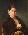Jean-François Portaels - Young woman with gloves.Jpeg